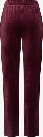 Regular Pantalon ' Favourites ' Hanro en rouge : devant