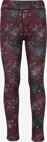 ZigZag Skinny Leggings 'Valerie' in Red: front