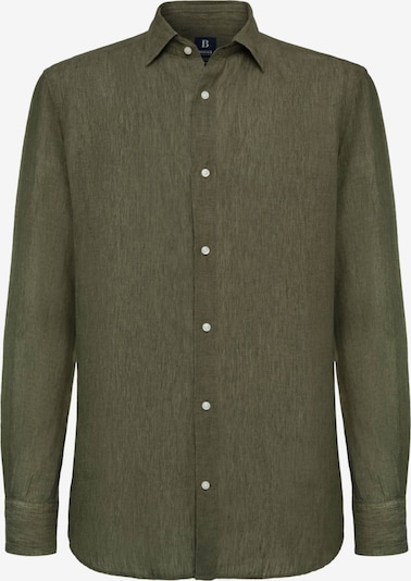 Boggi Milano Business Shirt in Khaki / Dark green, Item view