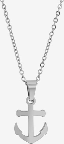 Akzent Pendant '"Lukia" Silber - Klassisch Minimalistisch - Edelstahl' in Silver: front