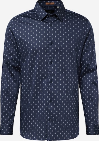 Ted Baker Regular fit Button Up Shirt 'Ardea' in Blue: front