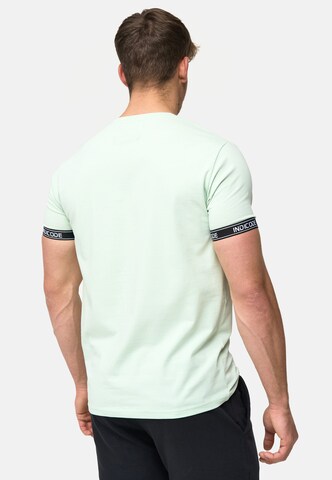T-Shirt 'Lutzy' INDICODE JEANS en vert