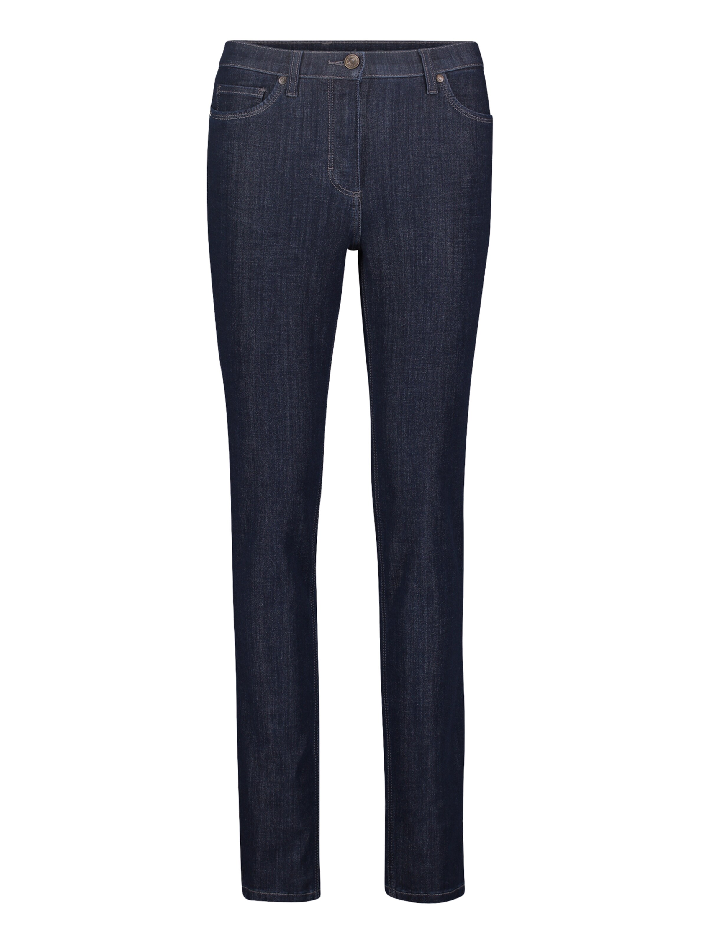 Coupe slim Jean 'Perfect Body' Betty Barclay en bleu : devant