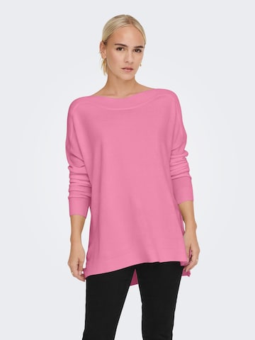 ONLY Sweater 'Amalia' in Pink: front