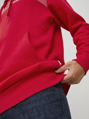 JACK & JONES Sweatshirt i rød