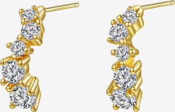 Hey Happiness Earrings 'Celestial Sparkle' in Gold: front