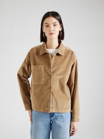 Veste mi-saison 'Luna' mazine en beige : devant