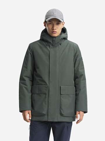 AIGLE Přechodová parka 'Gore-Tex' – zelená: přední strana