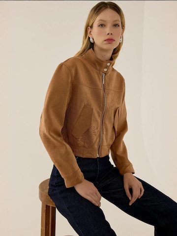 Hiccup Jacke in Braun
