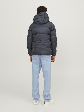 Jack & Jones Junior Winterjas 'Toby' in Grijs