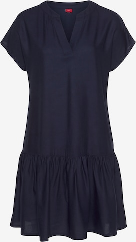 s.Oliver Dress in Blue: front