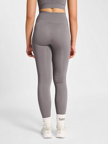 Hummel Skinny Sporthose 'Tif' in Grau