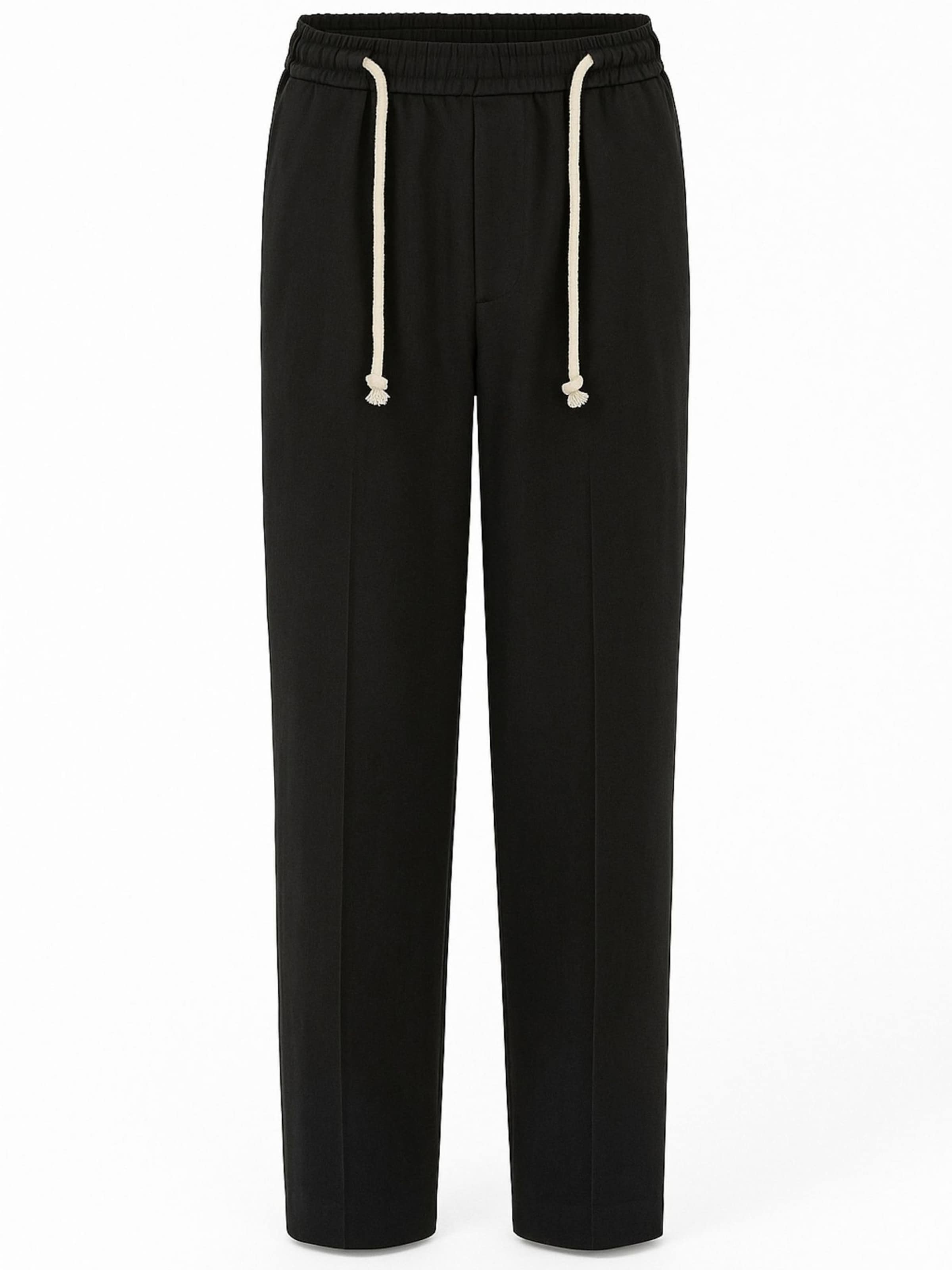 Dandalo - Loosefit Pantalón en negro: frente