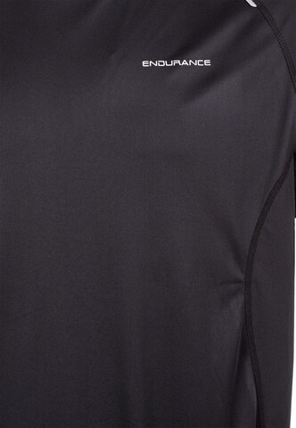 ENDURANCE Performance Shirt 'Lasse' in Black