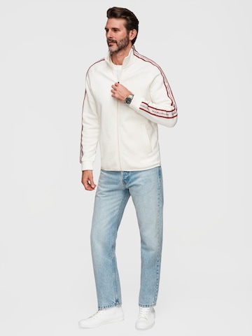Sweat-shirt Ombre en blanc