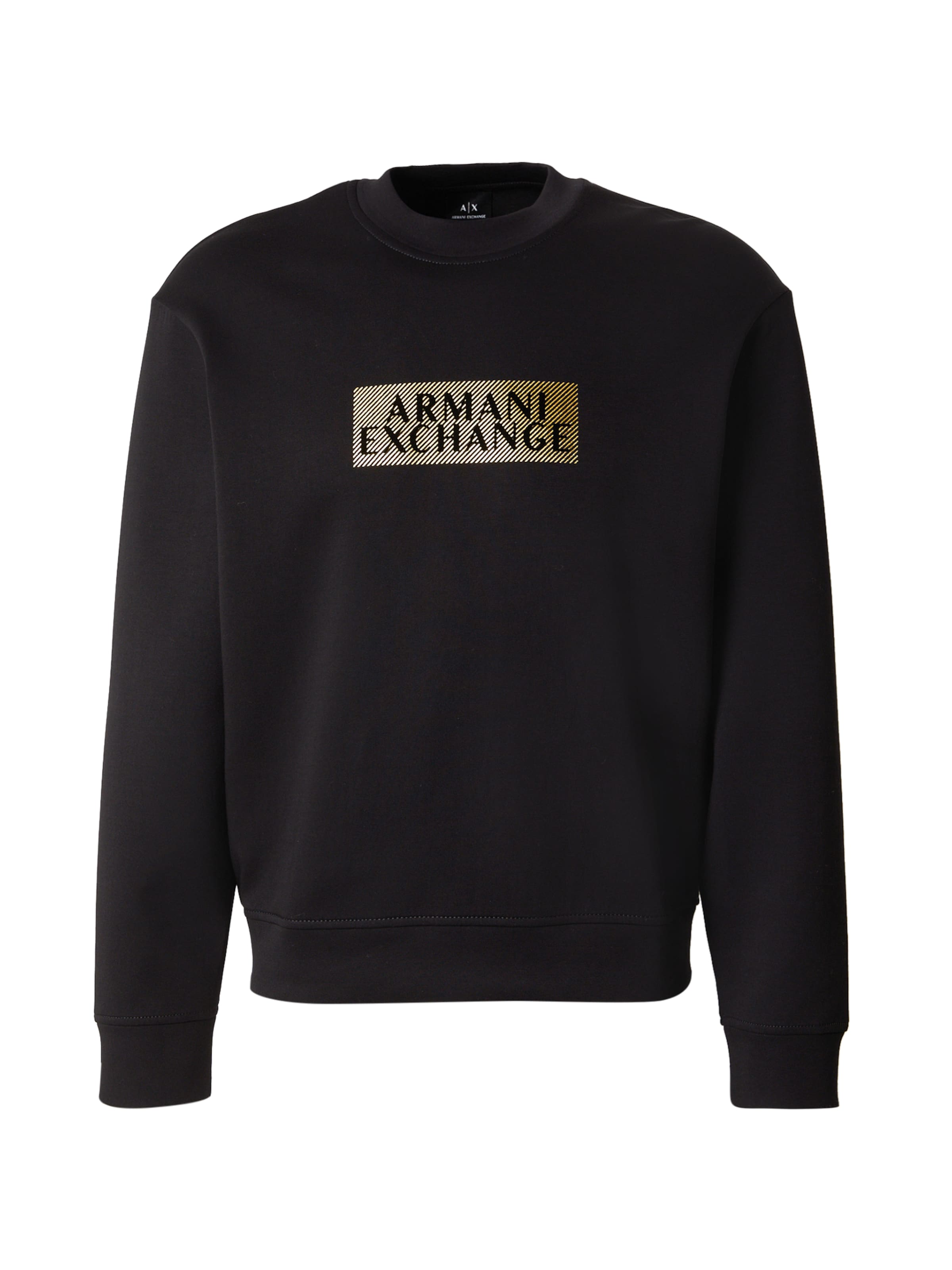 ARMANI EXCHANGE - Sweatshirt em preto: frente