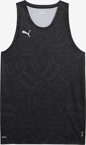 PUMA Trikot 'Teamjaws' in Schwarz: Vorderseite