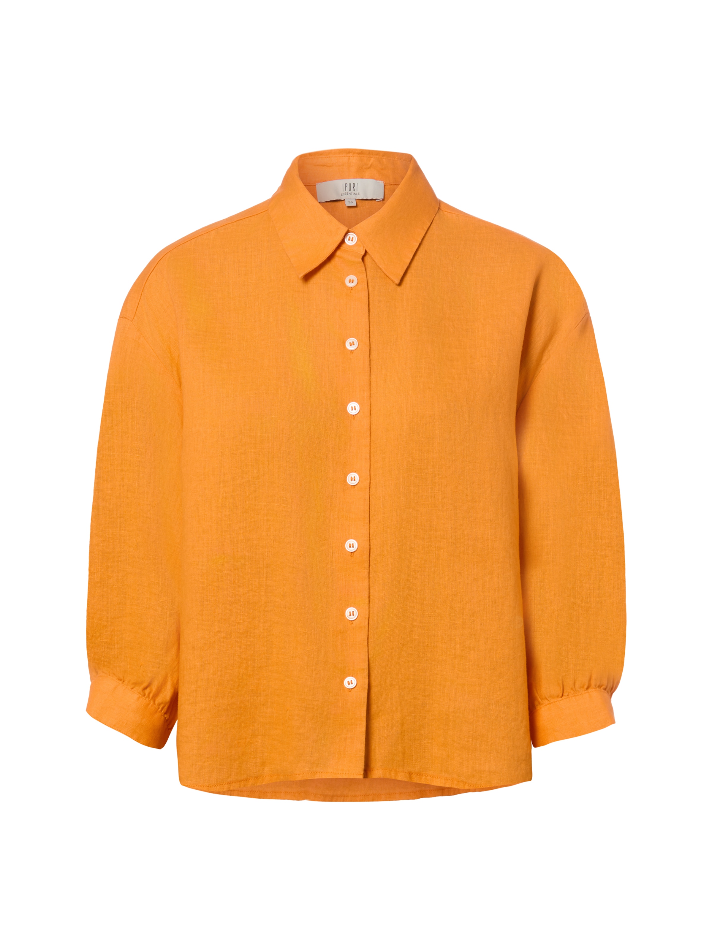 Ipuri Bluse in Orange: Vorderseite
