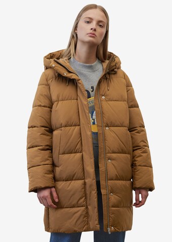 Marc O'Polo DENIM Winter Coat in Brown: front