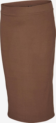 Vero Moda Maternity Skirt 'TYRA' in Brown: front