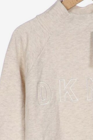 DKNY Sweatshirt & Zip-Up Hoodie in M in Beige