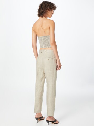 Tiger of Sweden Regular Pleated Pants 'THERA' in Grey