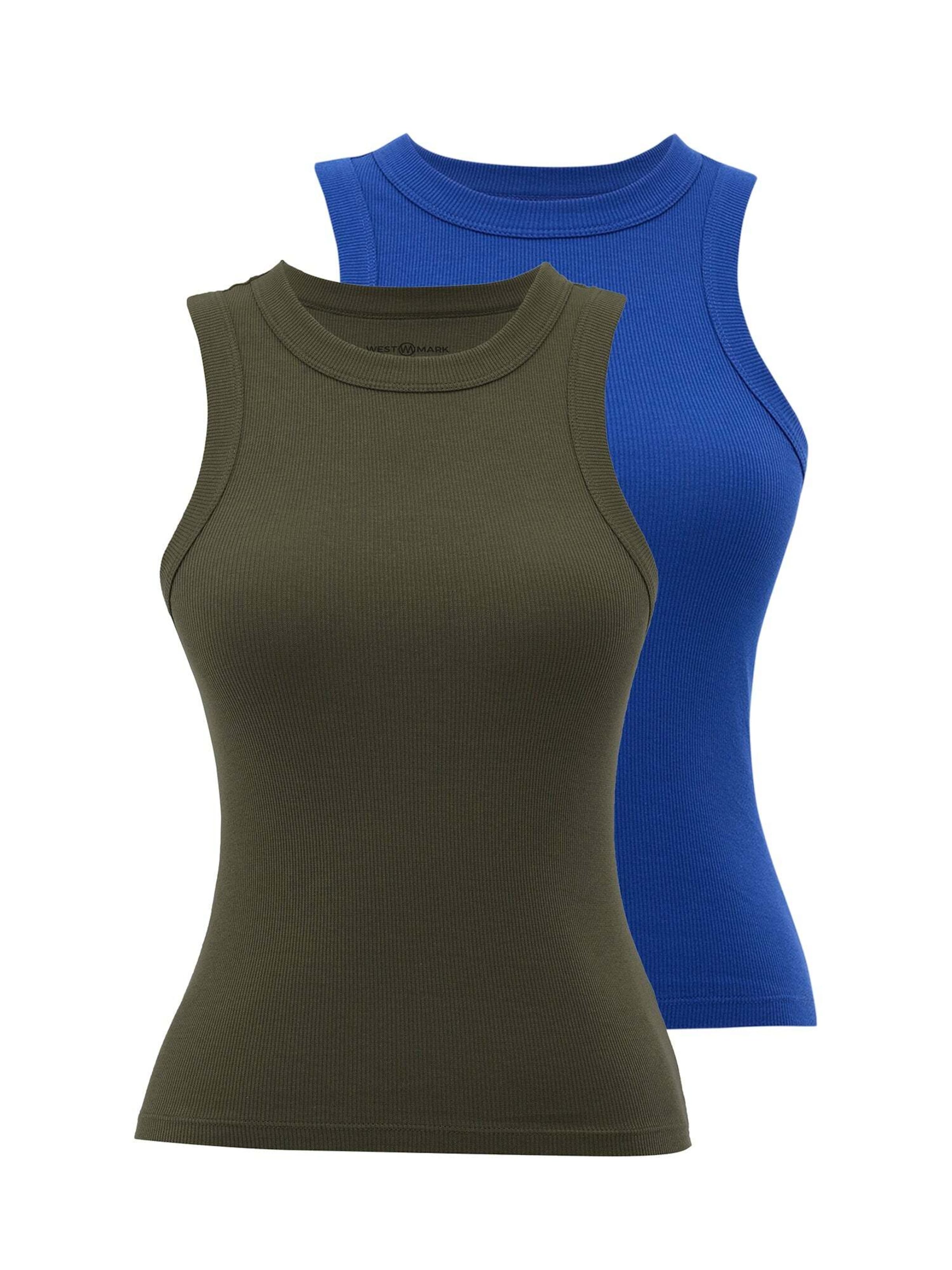 Top di WESTMARK LONDON in blu: frontale