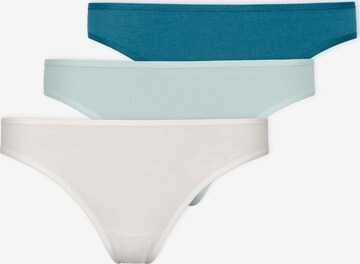 SNOCKS Thong in Blue: front