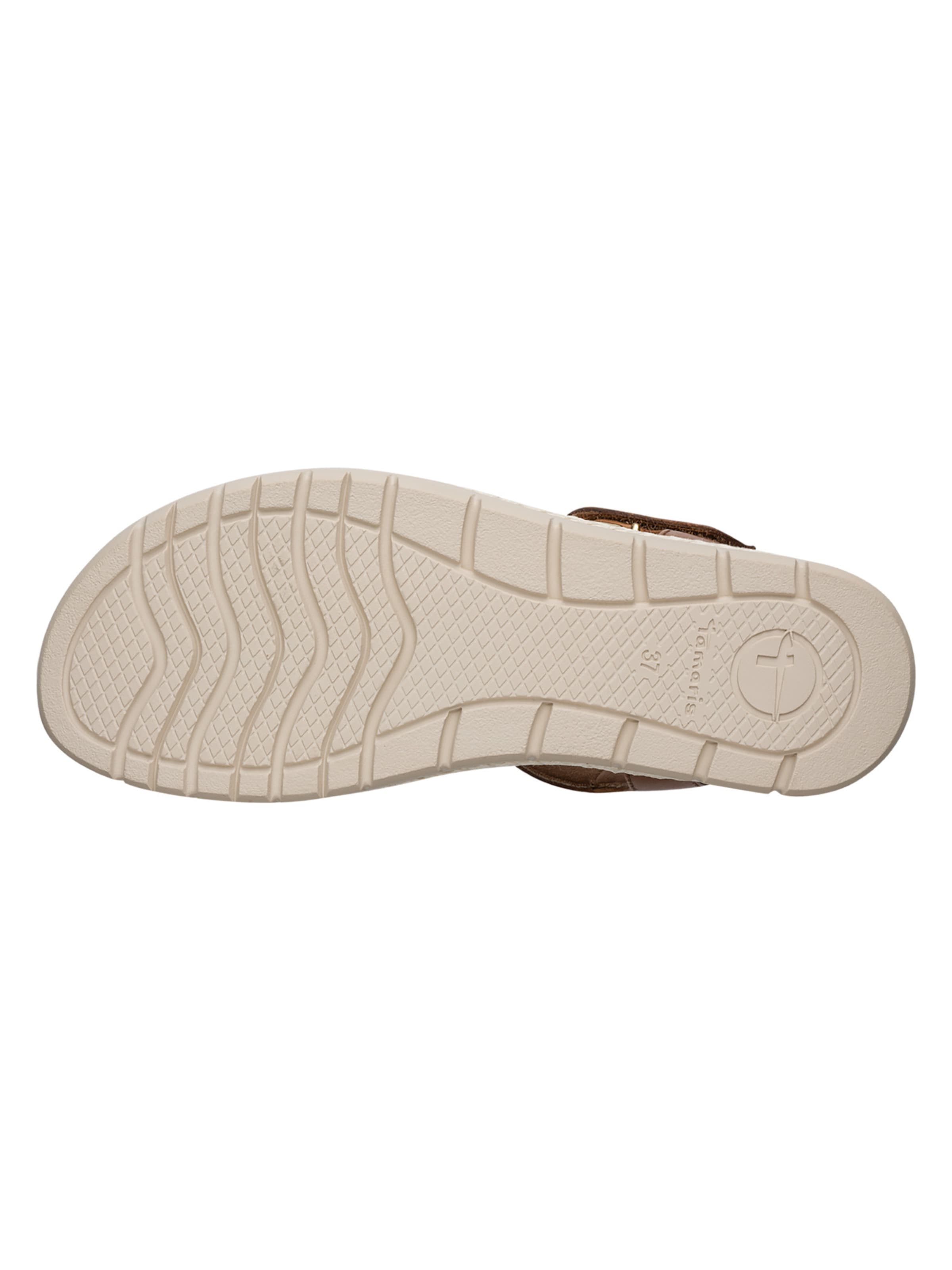 Tamaris Sandalen met riem in Bruin