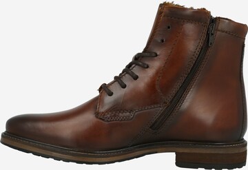 bugatti Lace-Up Boots 'Marcello' in Brown