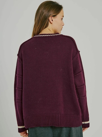 Pullover ' Margot ' di NORR in rosso