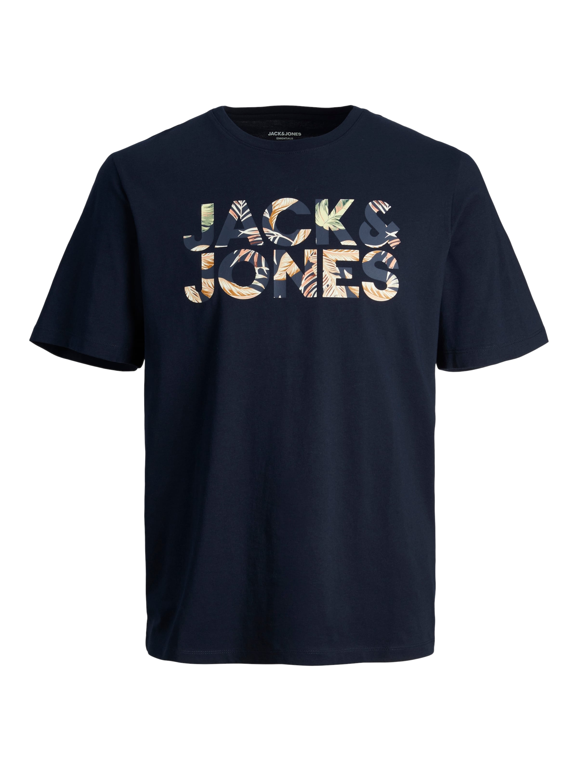 T-Shirt 'JJEJEFF' JACK & JONES en bleu : devant