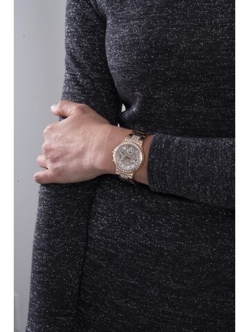 GUESS Analog Watch 'Moonlight' in Gold