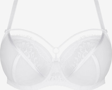 Soutien-gorge 'K496 Paradise' Gorsenia en blanc : devant