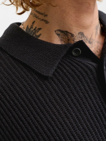 JACK & JONES Svetr – černá