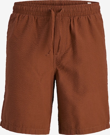 Jack & Jones Junior Regular Pants in Brown: front