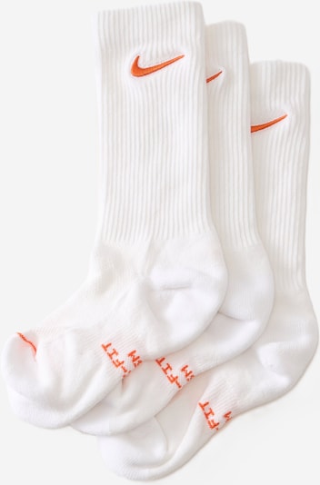 Nike Sportswear Sukat 'Everyday' koossa 34-38 värissä oranssi / valkoinen, Tuotenäkymä