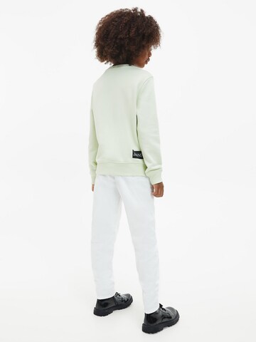 Calvin Klein Jeans Sweatshirt in Groen