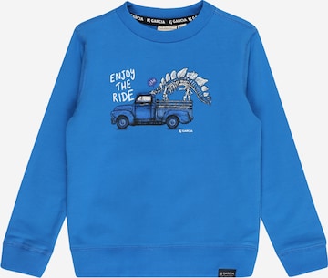 GARCIA Sweatshirt in Blau: front