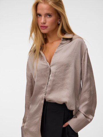 VERO MODA Blouse 'VMSOMMER' in Beige: front