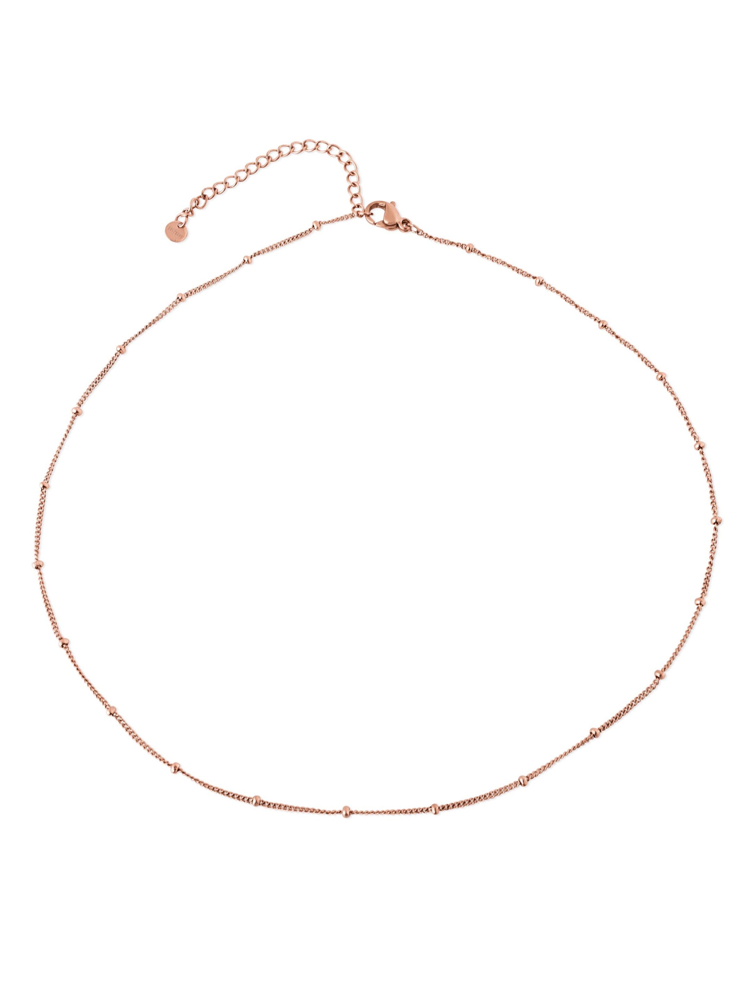 Akitsune Necklace 'Bliss' in Gold: front