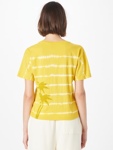 Hurley Performance Shirt 'Oceancare' in Yellow