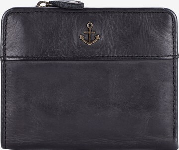 Harbour 2nd Wallet in Black: front