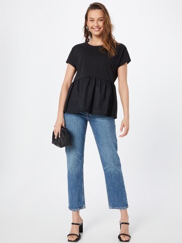 GAP Bluse in Schwarz