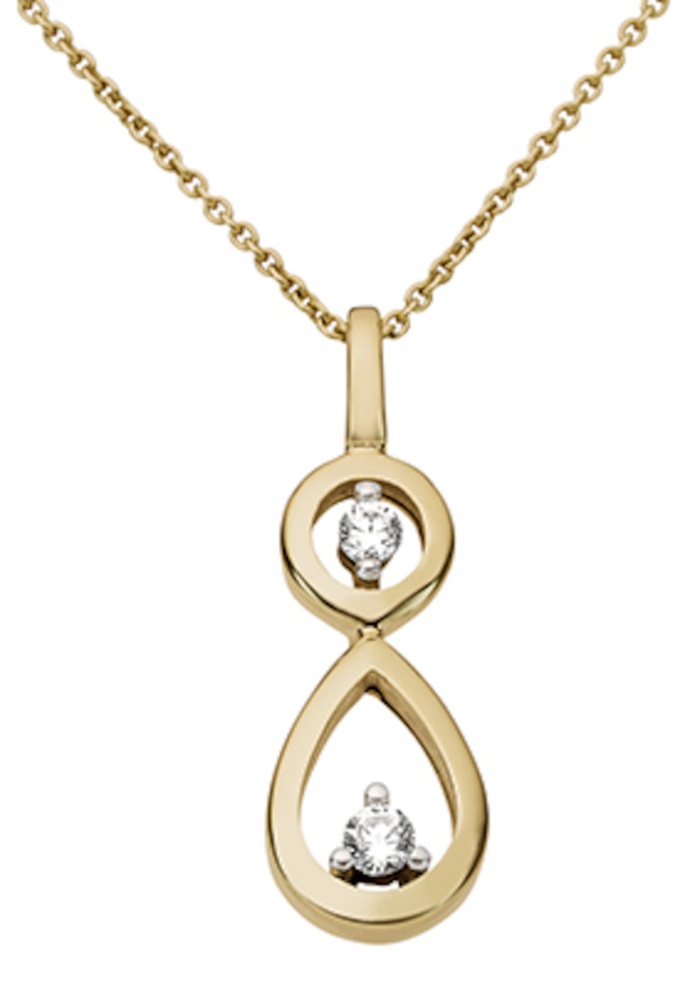 FIRETTI Anhänger in Gold: Vorderseite