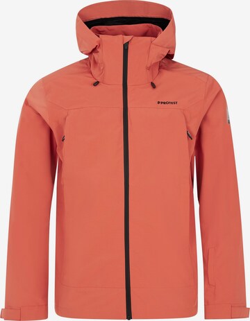 PROTEST Winter jacket 'PRTWOODGATE' in Orange: front