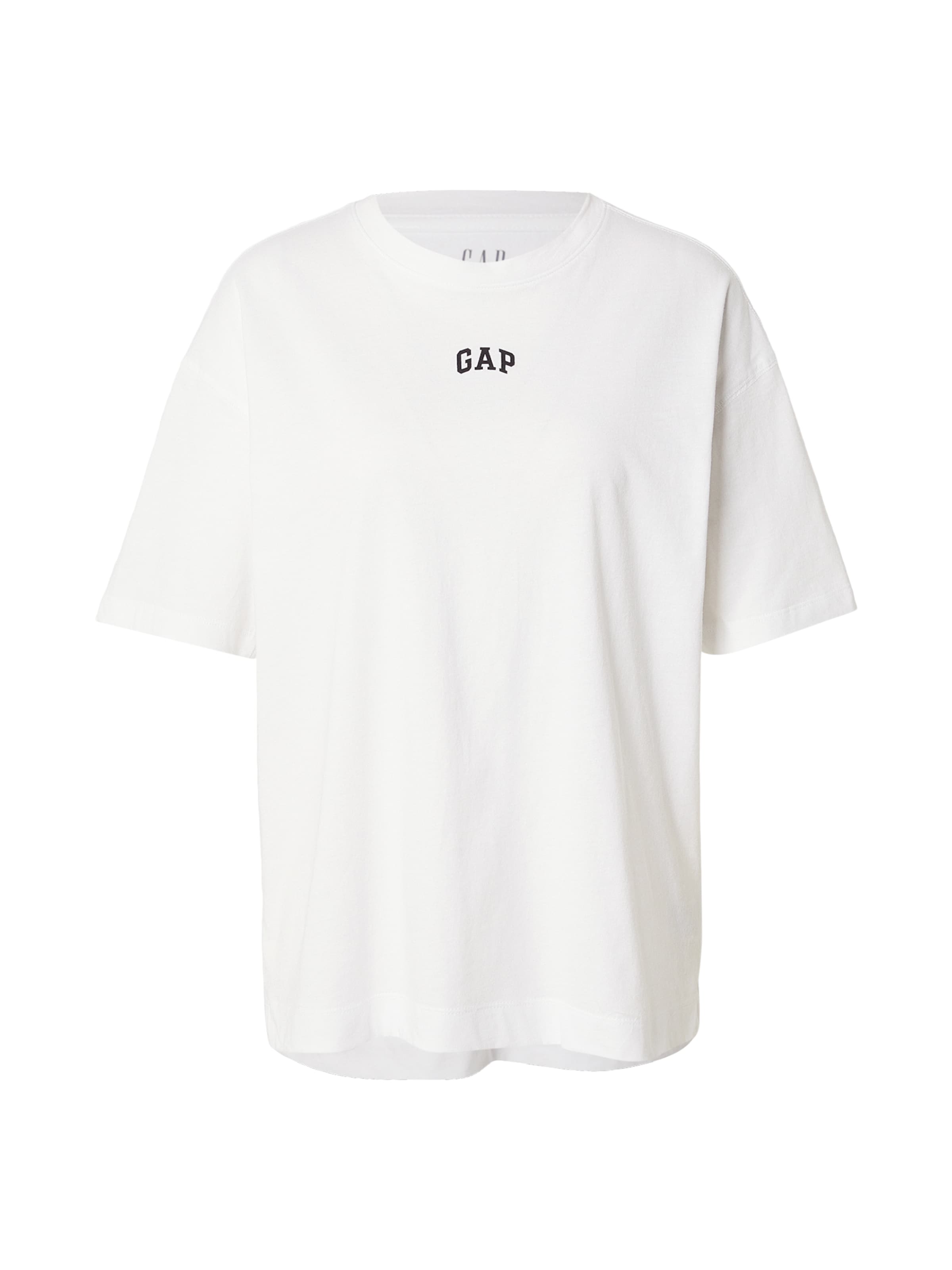 GAP Футболка оверсайз в Белый: спереди