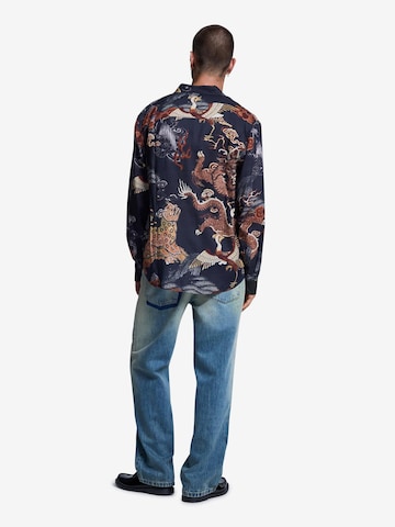Desigual Regular fit Skjorta i blå