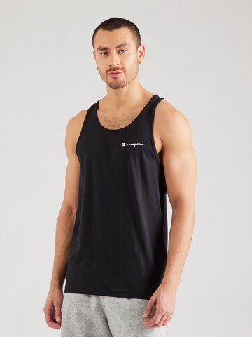 Tricou de la Champion Authentic Athletic Apparel pe albastru: față