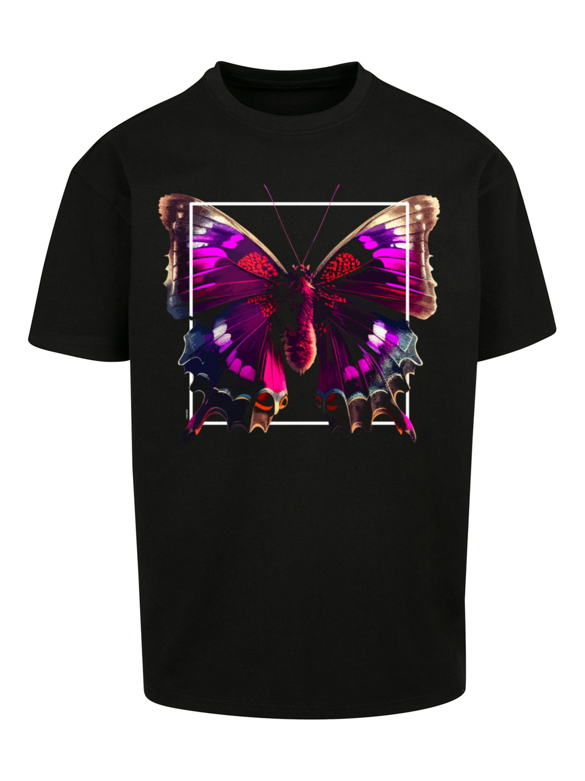 T-Shirt F4NT4STIC en noir : devant